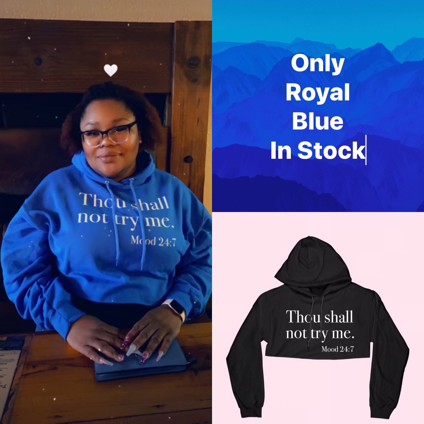 Thou shall not try me. - Blue (HP)