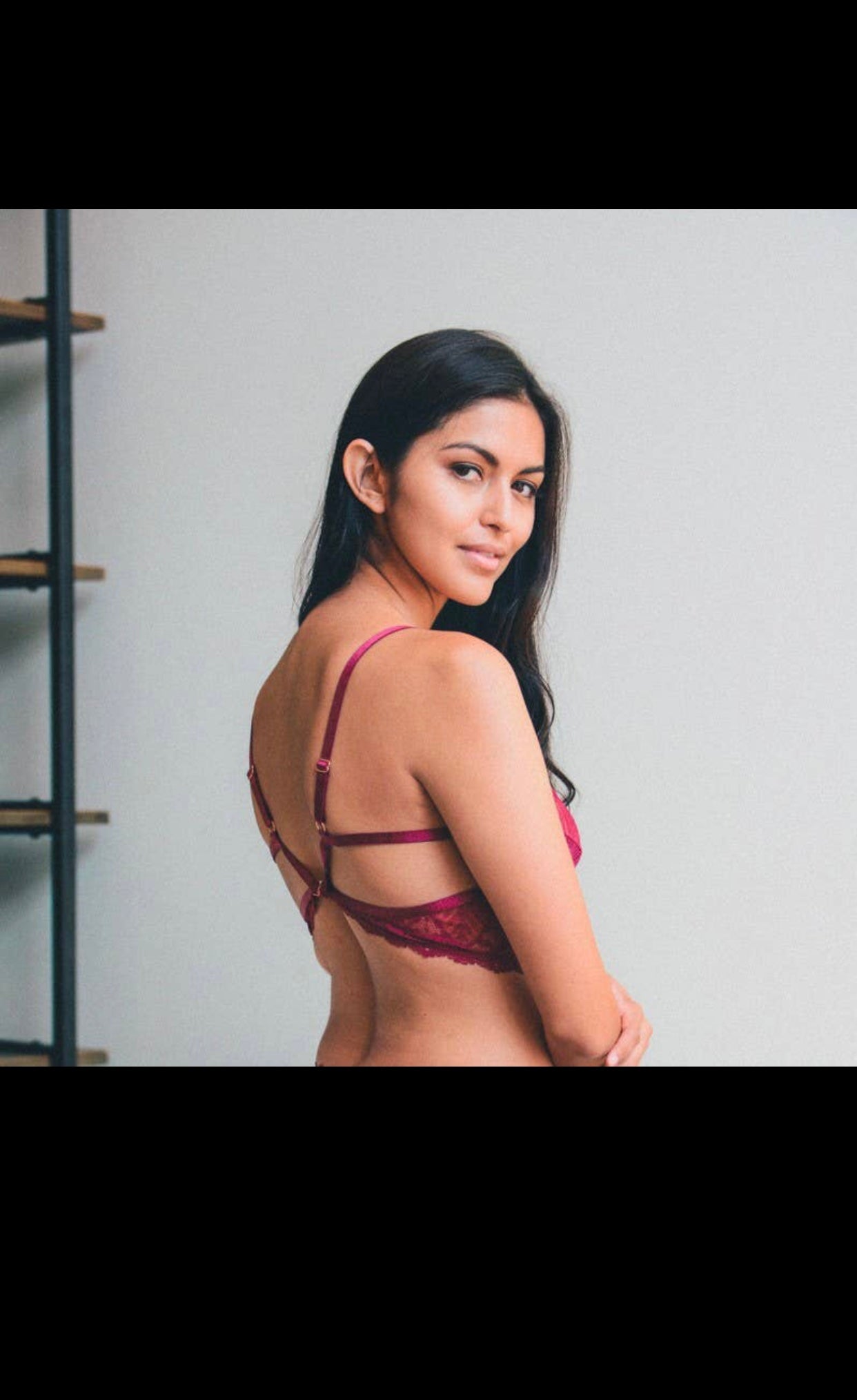 Plum Lace Bralette