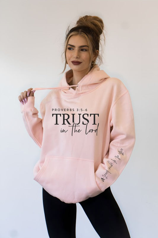 Trust in The Lord Proverbs 3: 5-6  pink