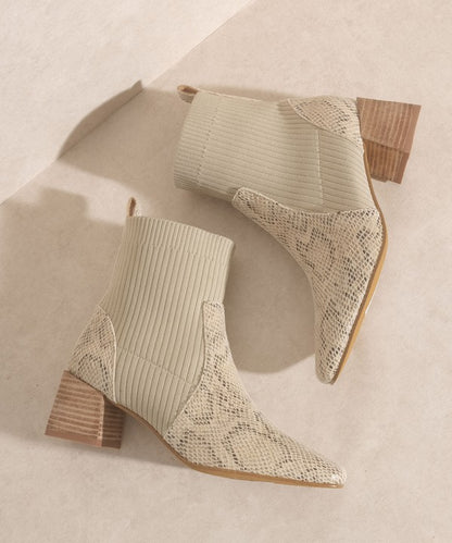 OASIS SOCIETY Geraldine   Sock Bootie