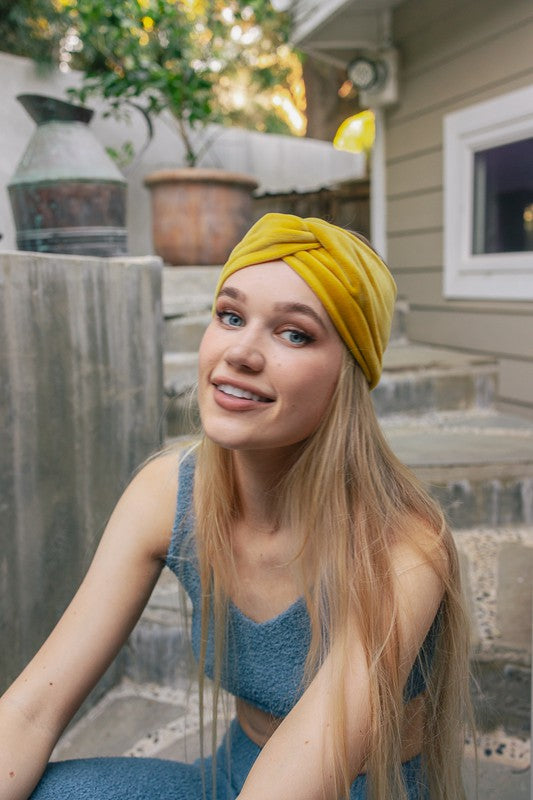 Super Soft Twisted Velvet Headbands