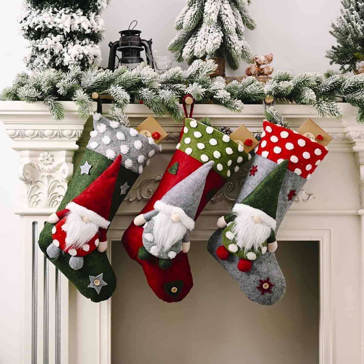 Christmas gnome stockings, Christmas decorations, Christmas stockings, gnome Christmas decor