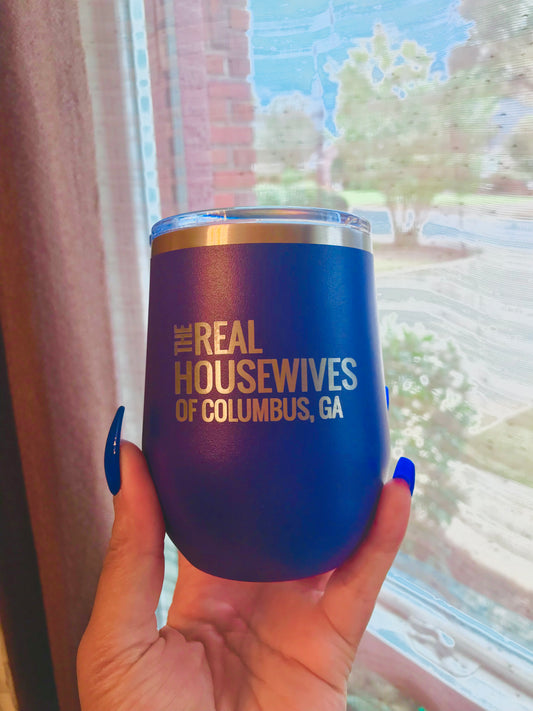 Tumbler, Tumblers, Wine Cups, Drinkware, Stainless Steel Tumbler, Insulated Tumbler, Wine Tumbler, Wine Tumblers, Wine Cups, Gift For Her, Engraved, housewives of columbus, ga wife steeplechase 