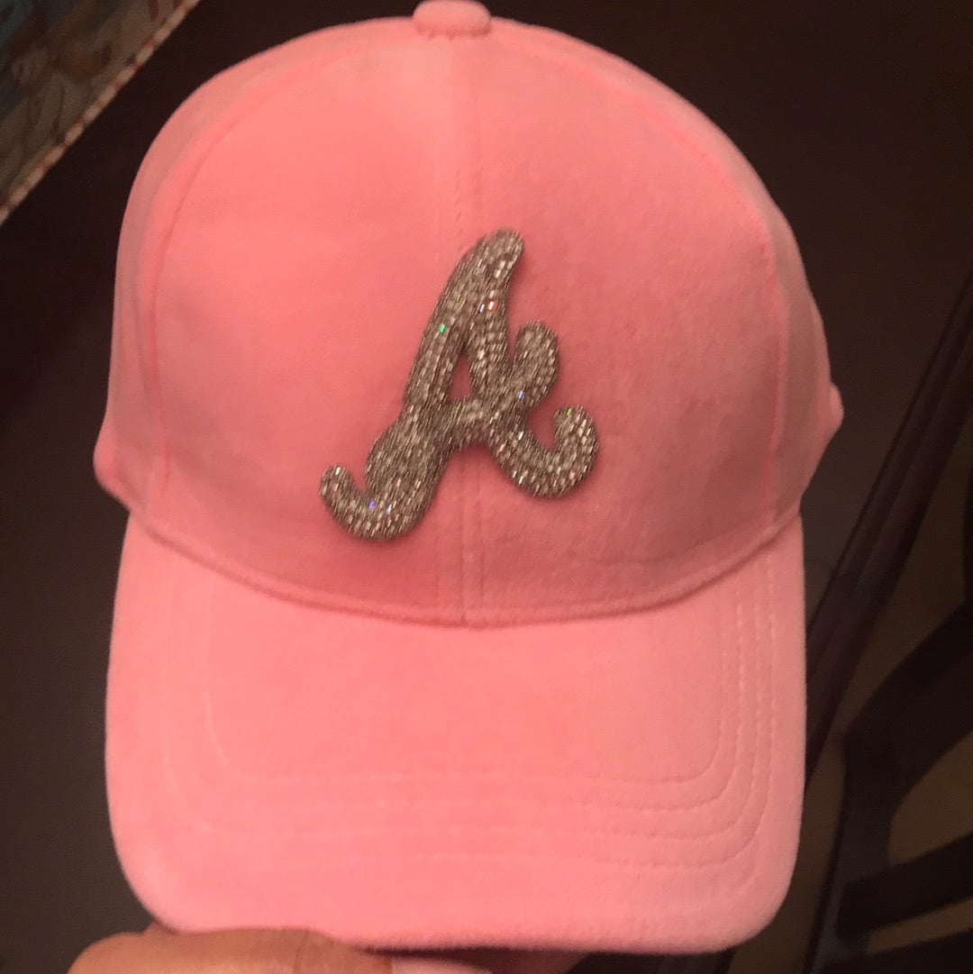 Atlanta “A” bling baseball cap – EHYEH Boutique