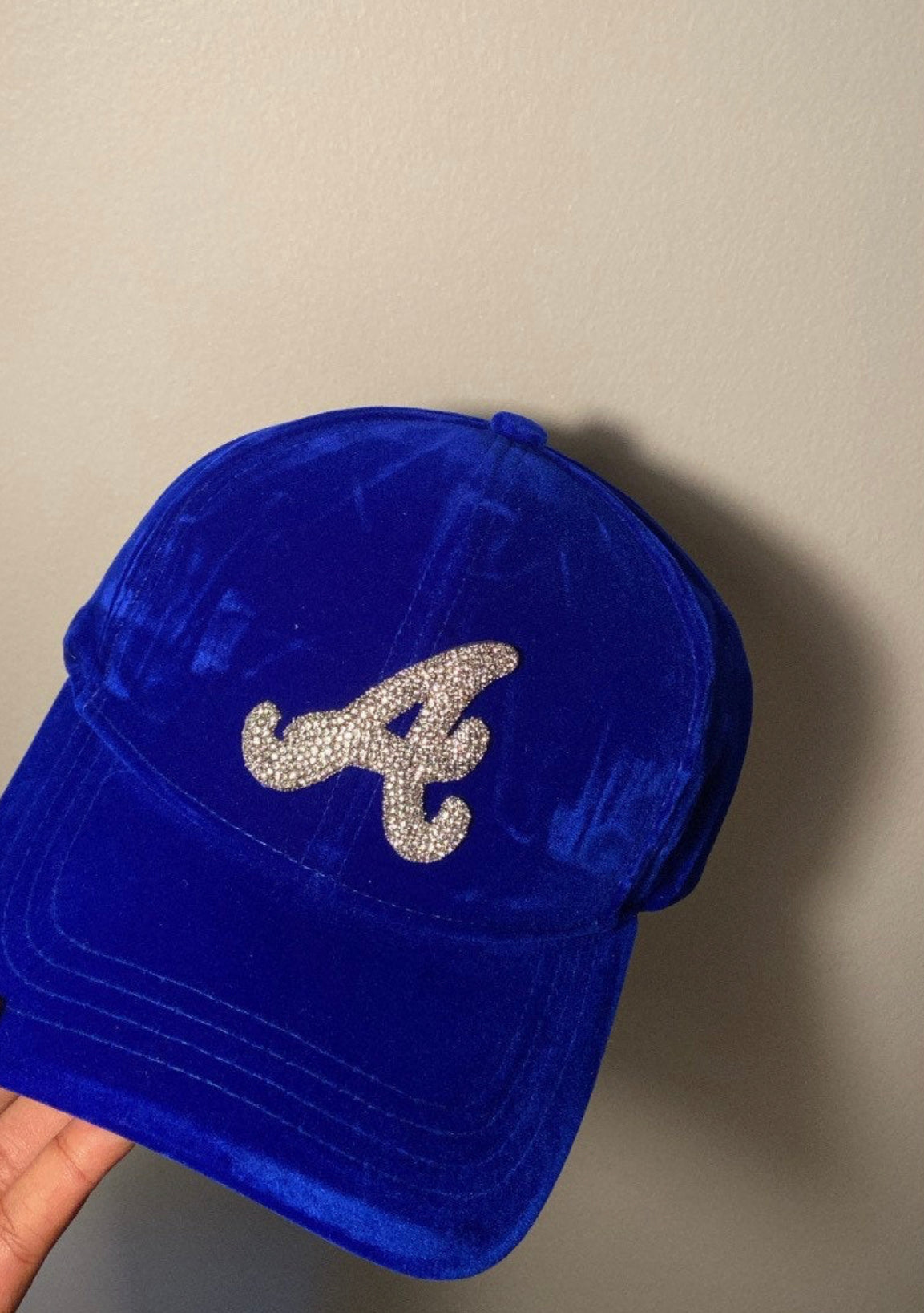 Bling baseball hot sale caps