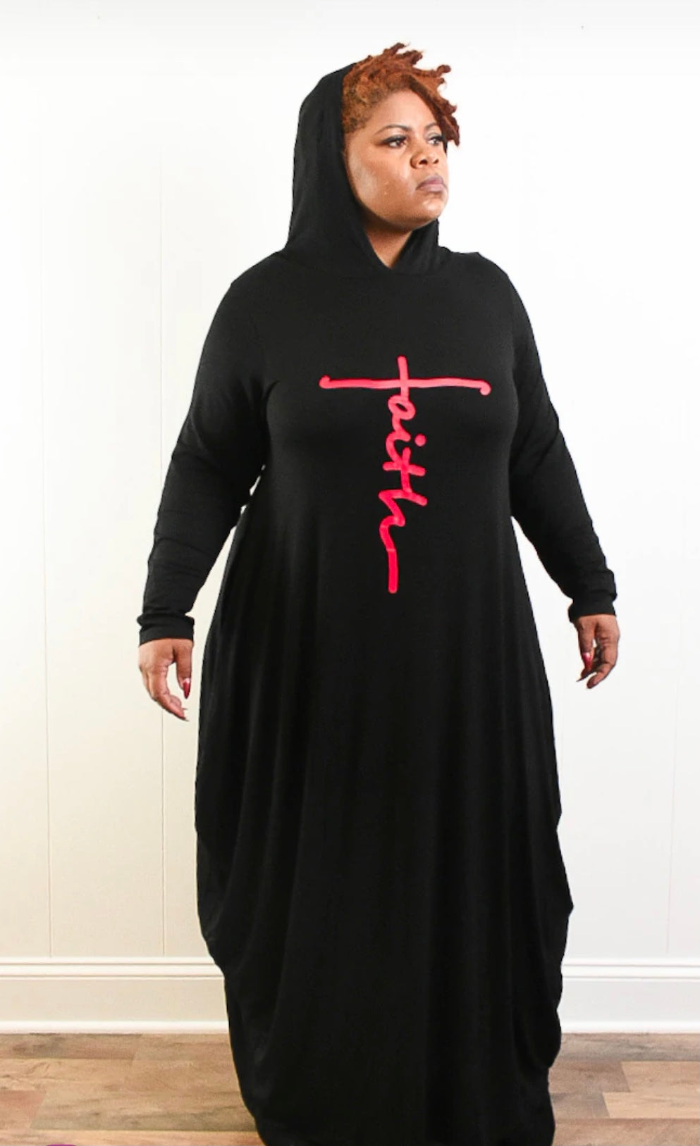 Faith hoodie dress